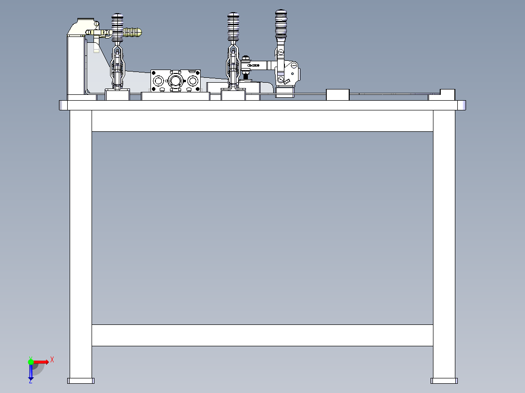 焊接治具俯视图