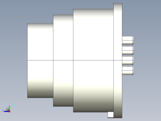 五针插头右视缩略图