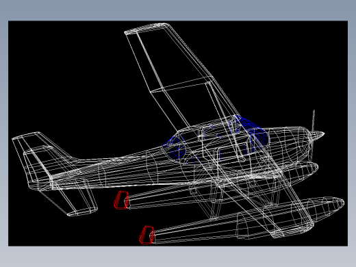 室内家具及植物的维模型十三-Q052