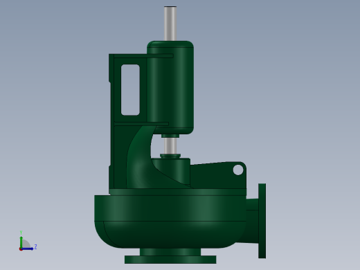 D型多级分段式卧式离心泵左视缩略图