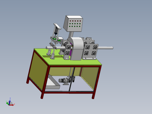 甘蔗自动削皮切断机的结构设计