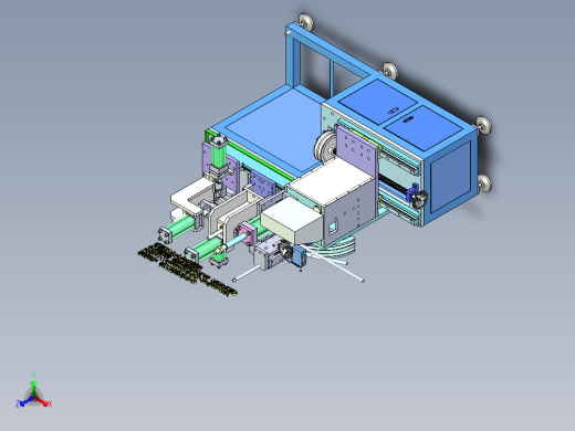 A15_自动弯管机（衣架压扁、冲孔、弯管设备）SW2016