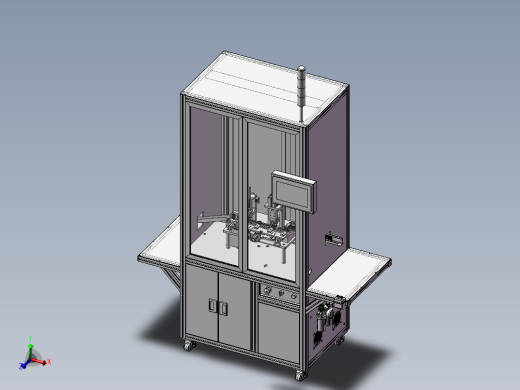 RJ45压合机设备设计模型