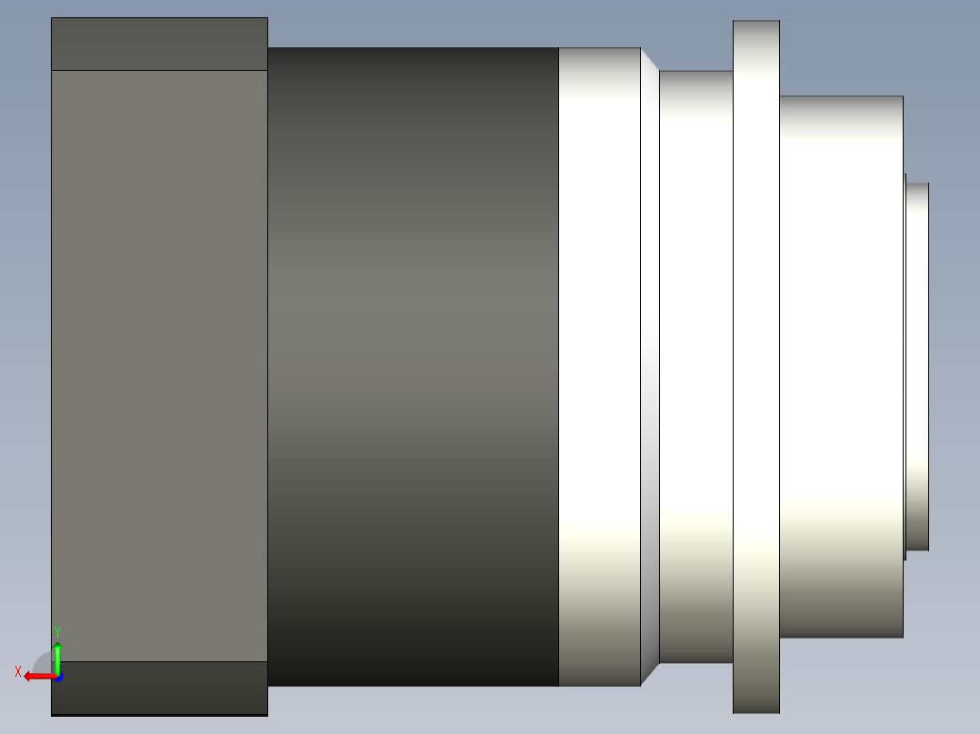 直齿PLH160-L1 42-114.3-200-M12.stp后视图