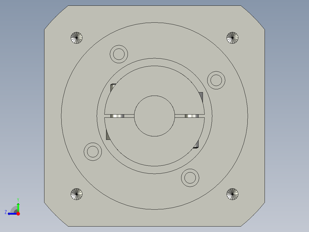 斜齿PHL115-L1 24-110-130-M8 CZ32.STEP右视图