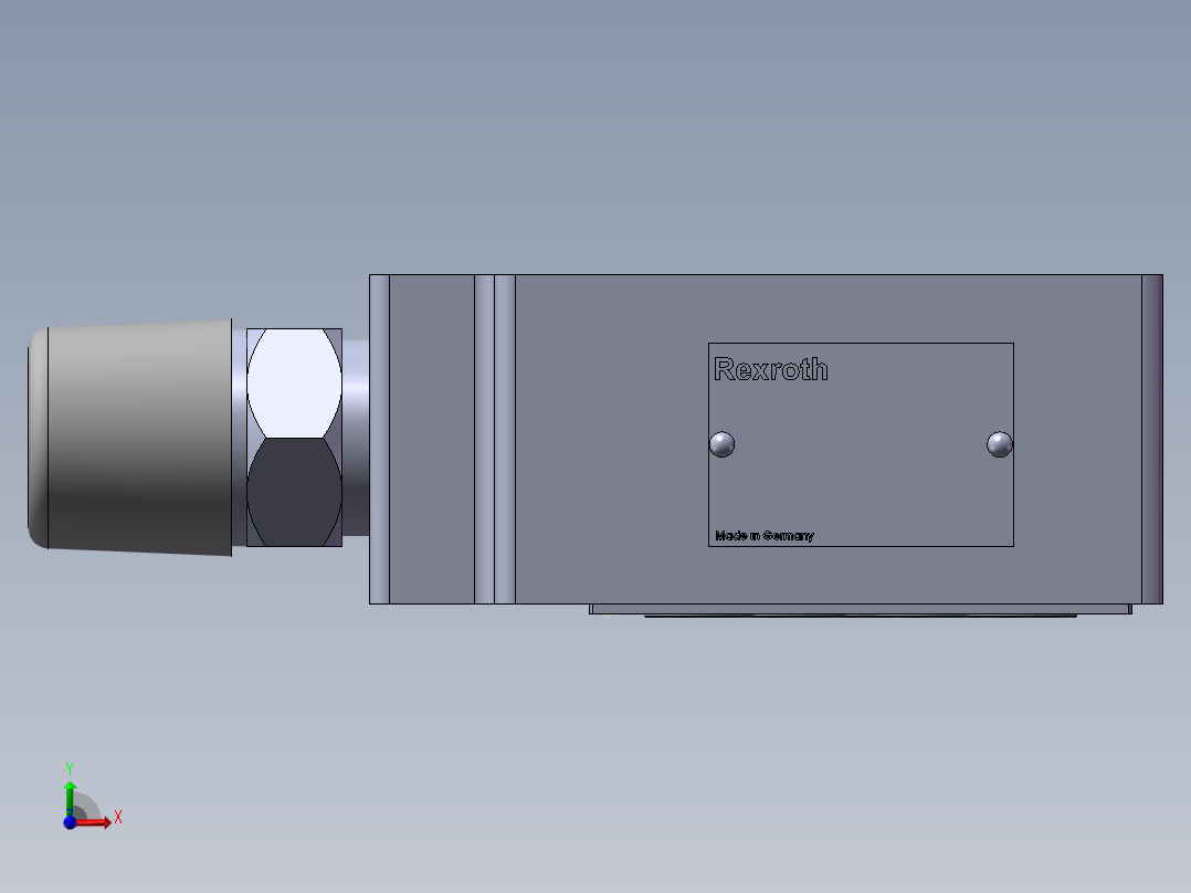 力士乐液压阀-ZDB10-VP前视图