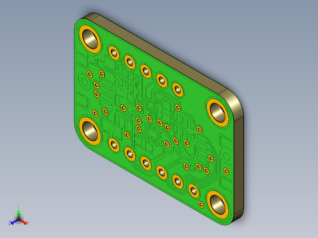 传感器 (12)正等轴测图