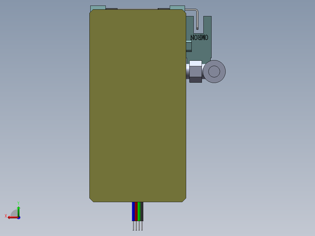 MCH丝杆全封闭MCH5M-BM-42后视图