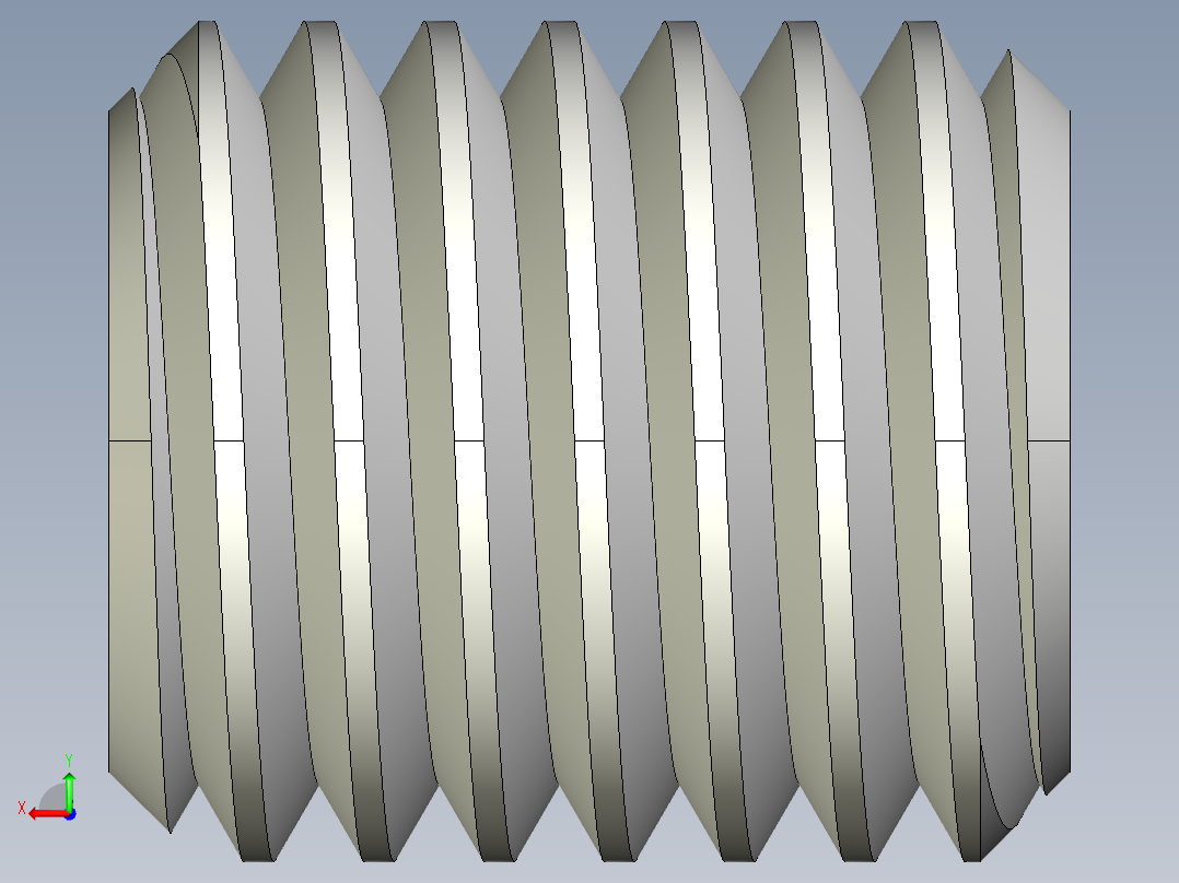 DIN 913-ISO 4026 固定螺钉-M14 L=16.STEP后视图