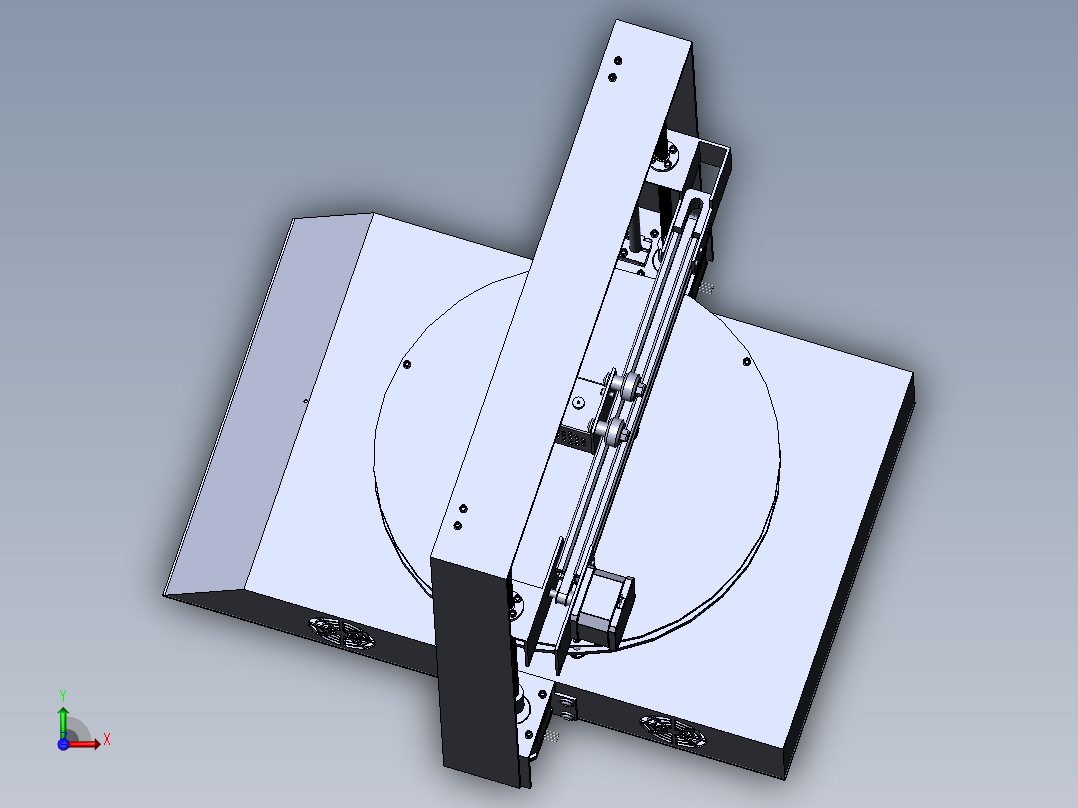 龙门3D打印机前视图