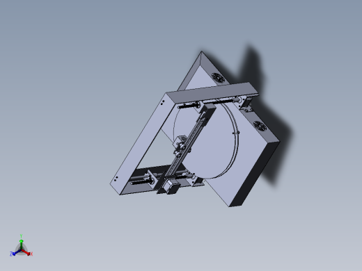龙门3D打印机正等轴测缩略图
