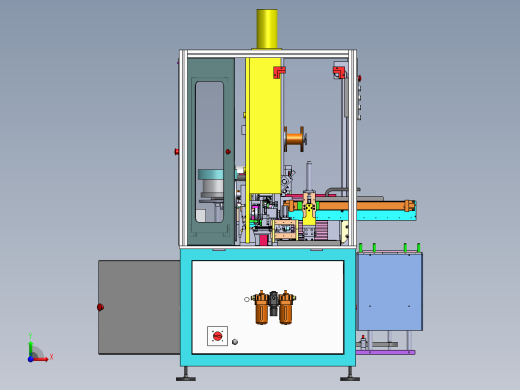 YDR-JS-CA05送料架组件前视缩略图