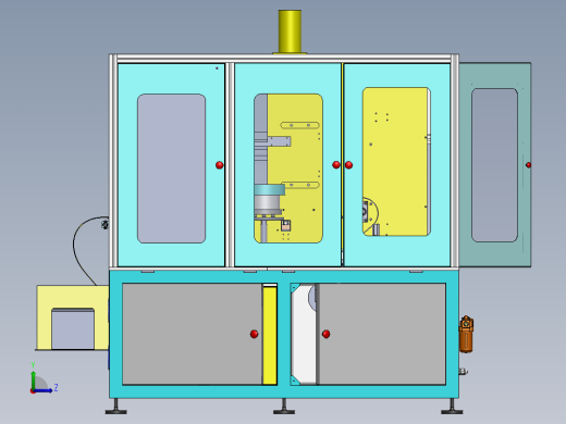 YDR-JS-CA05送料架组件左视缩略图
