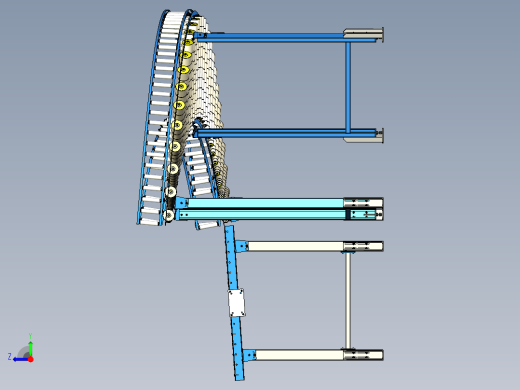 滚筒输送机 (1)右视缩略图