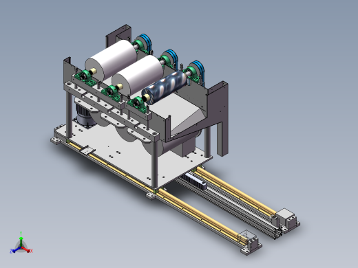切刷小车正等轴测缩略图