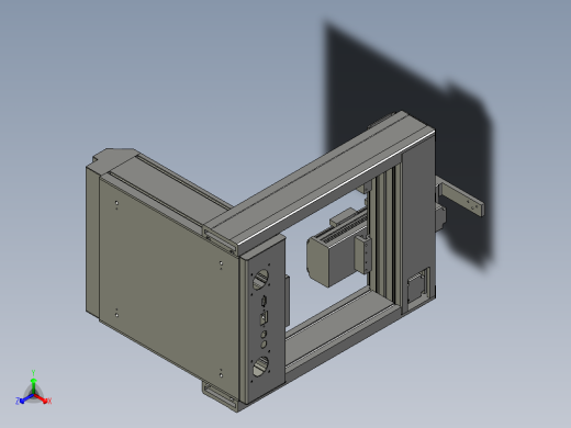 同步带桌面式平台B221-57步进