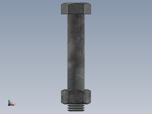 紧固件-0.7500 Helical Drill Bolt前视缩略图