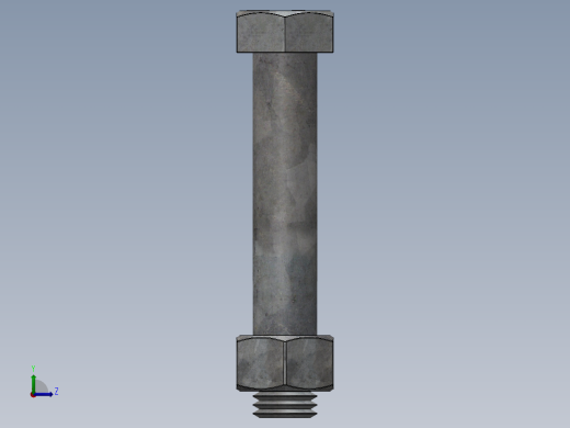 紧固件-0.7500 Helical Drill Bolt左视缩略图