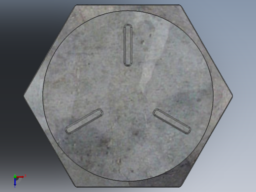 紧固件-0.7500 Helical Drill Bolt俯视缩略图