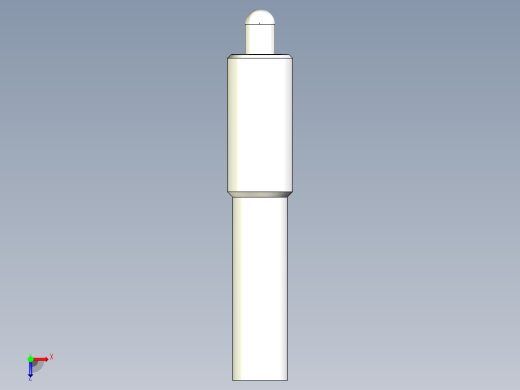 定位柱(輕荷重)(本體熱處理)2207-3D多系列多零件图纸模型俯视缩略图