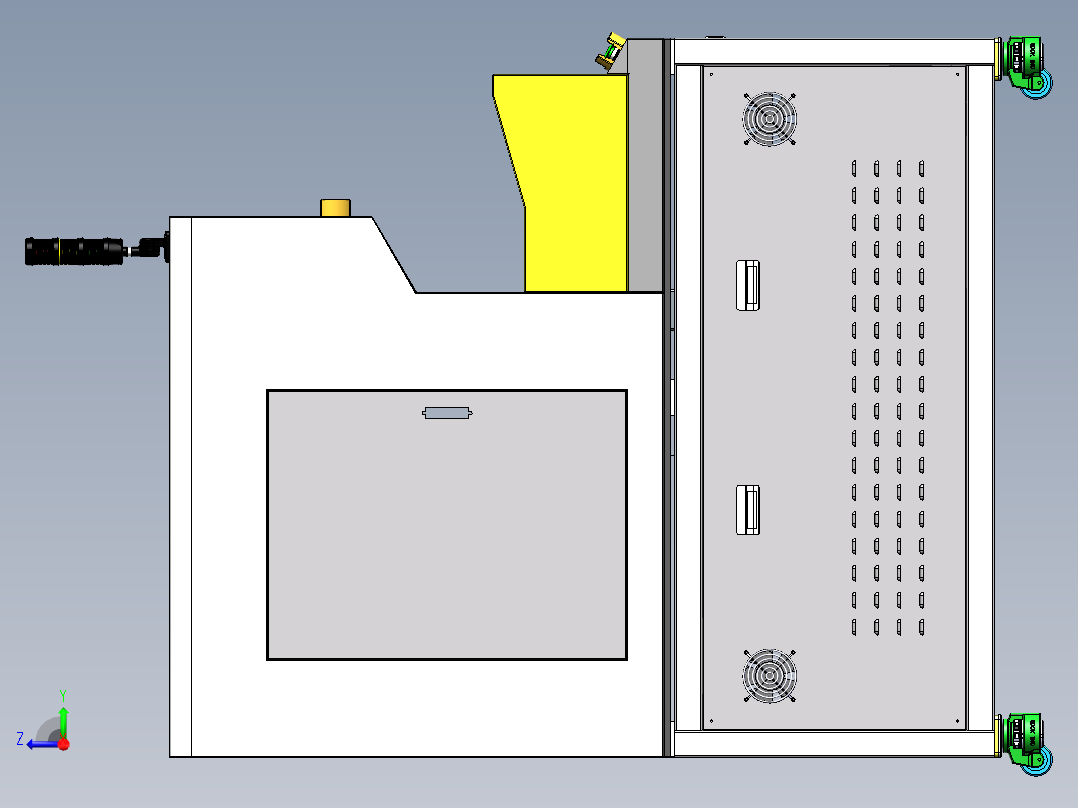 转盘3头激光镭雕机sw22可编辑右视图
