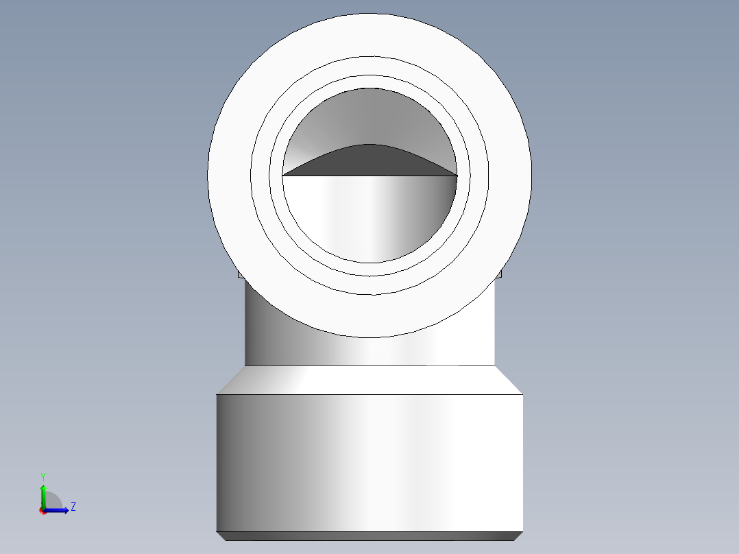 法兰接头、1DFL9-42-16左视图
