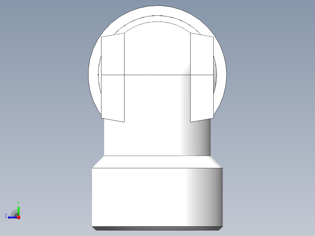 法兰接头、1DFL9-42-16右视图