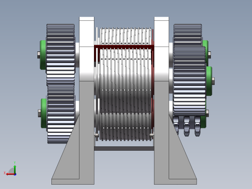 玉米秸秆保留型收割榨汁机的榨汁系统设计说明书及全套图纸