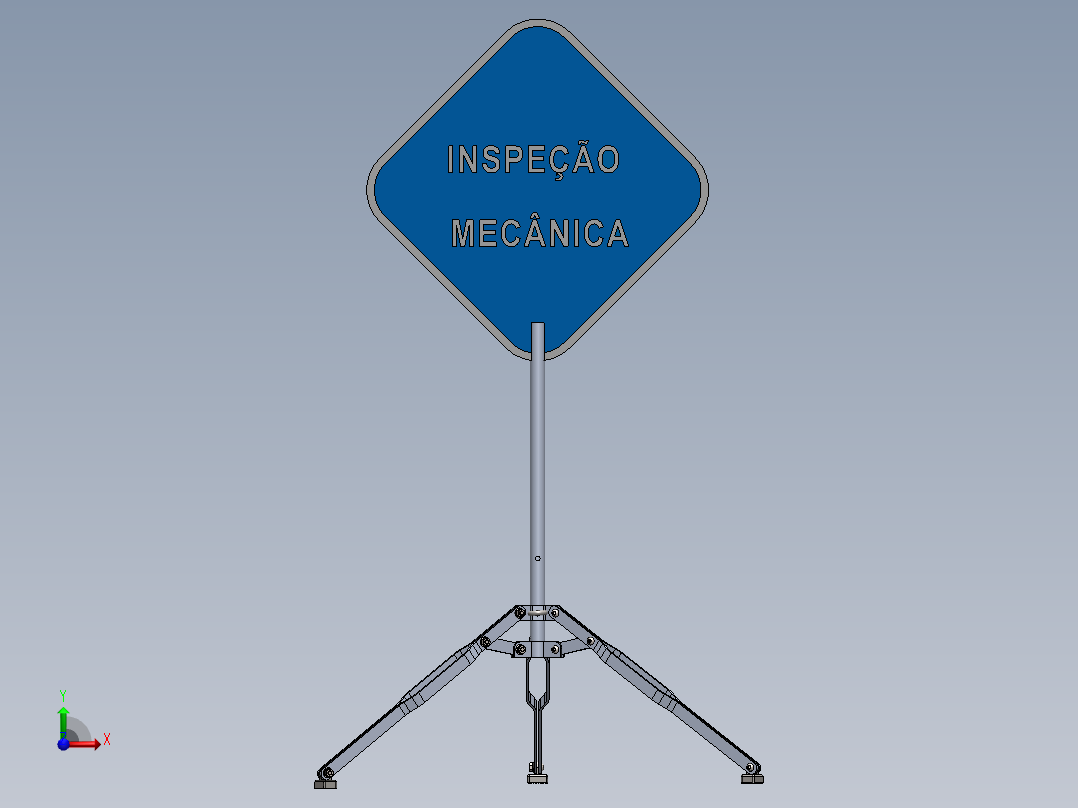 三脚架(51)前视图