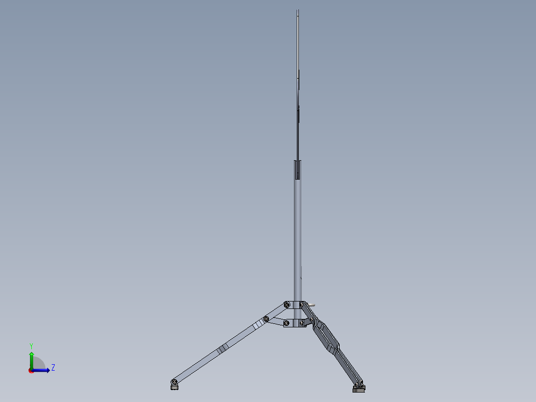 三脚架(51)左视图