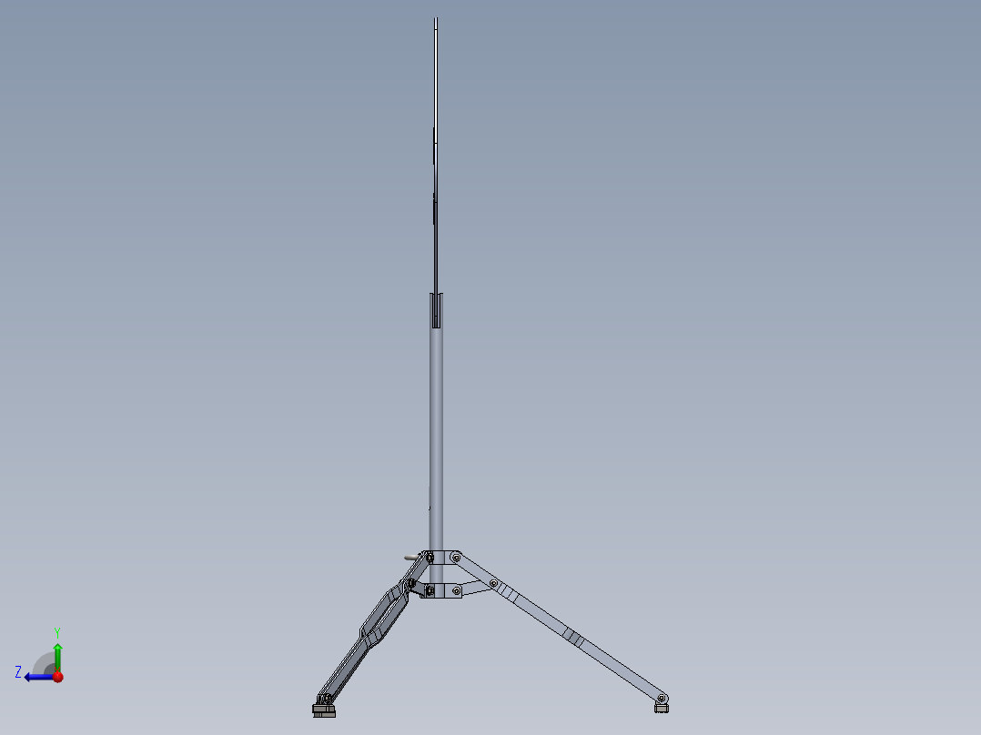 三脚架(51)右视图