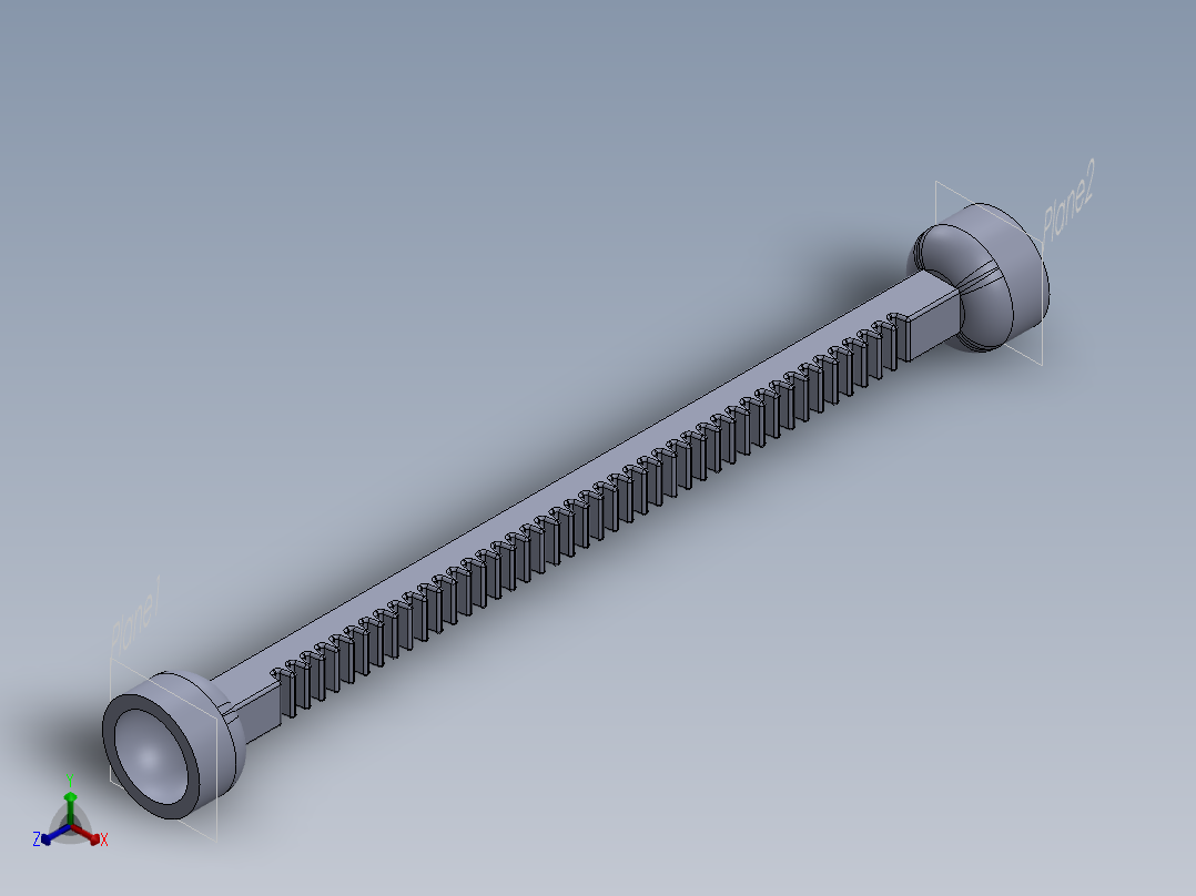 转向总成（动态总成）正等轴测图