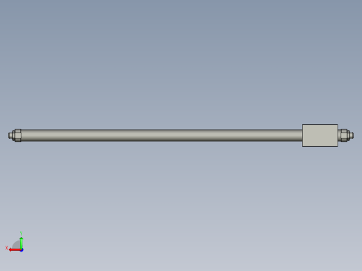2外购件无杆气缸RMS16X450后视缩略图