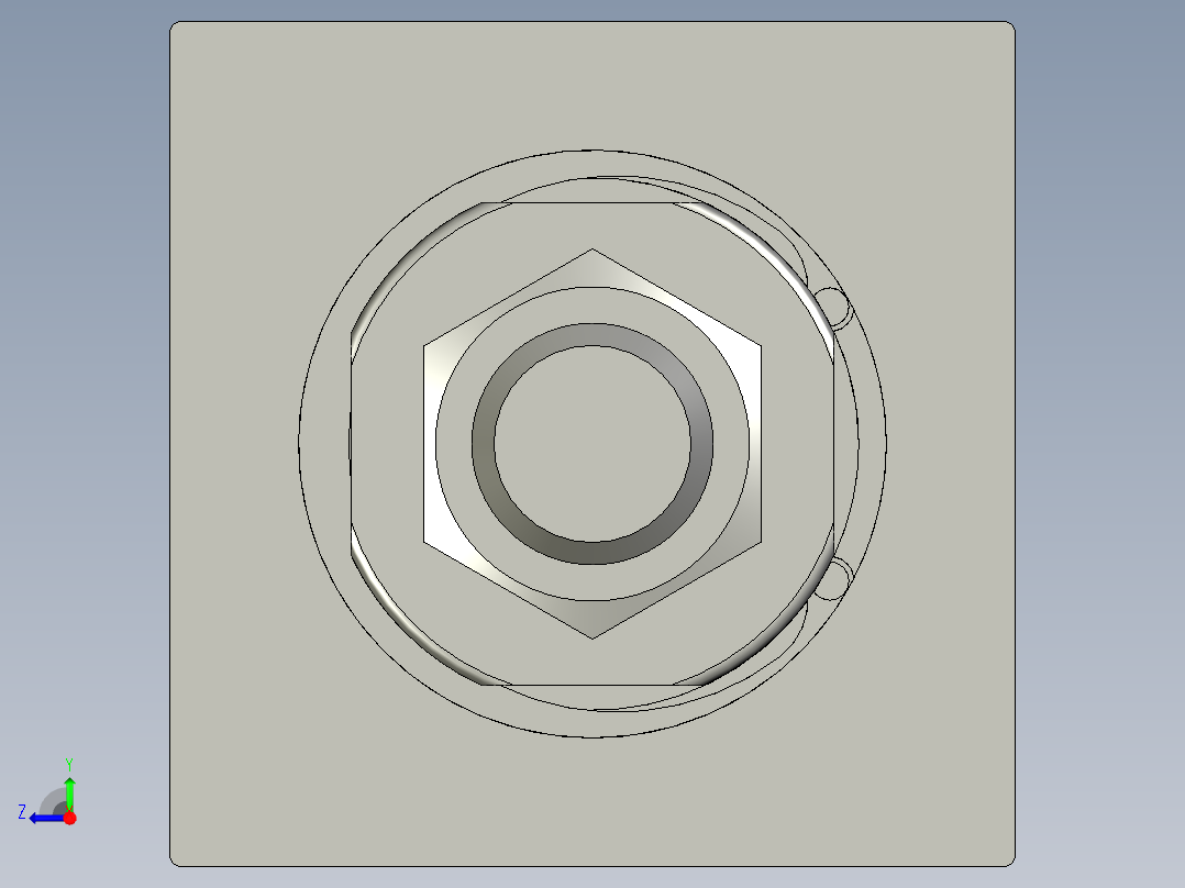 2外购件无杆气缸RMS16X450右视图