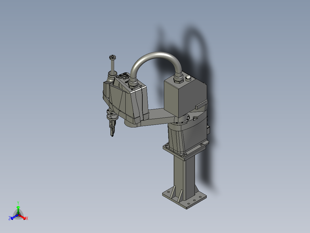 JALD23-4-轴芯搬运-Z-01正等轴测图