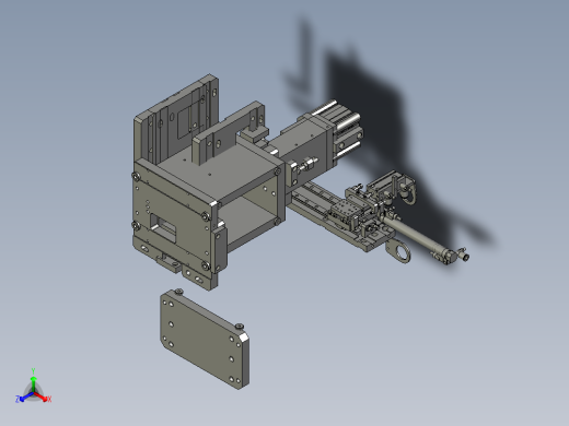 15504434-气缸夹持插针模组