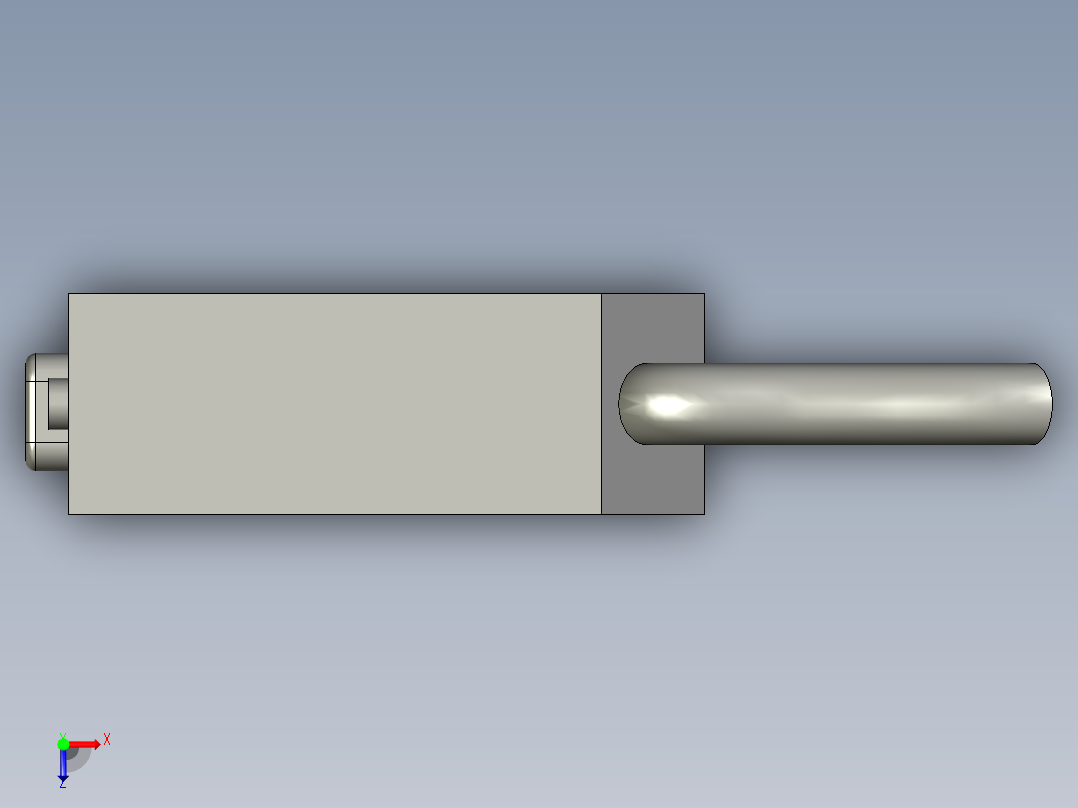 欧姆龙对射传感E3Z-T61A2MA俯视图