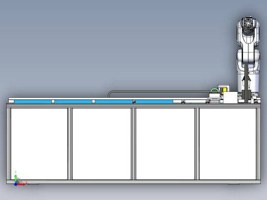 磁感线圈缺陷自动检测工位前视缩略图