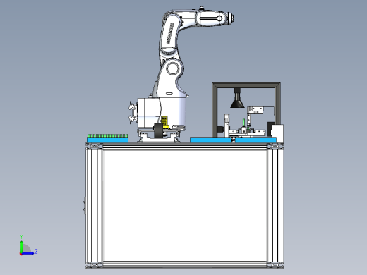 磁感线圈缺陷自动检测工位左视缩略图