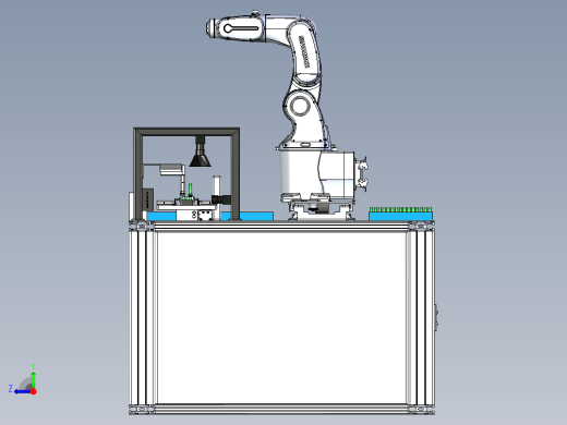 磁感线圈缺陷自动检测工位右视缩略图