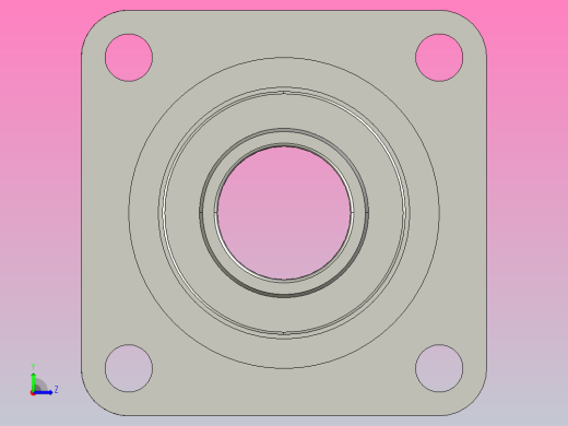 UCF轴承左视缩略图