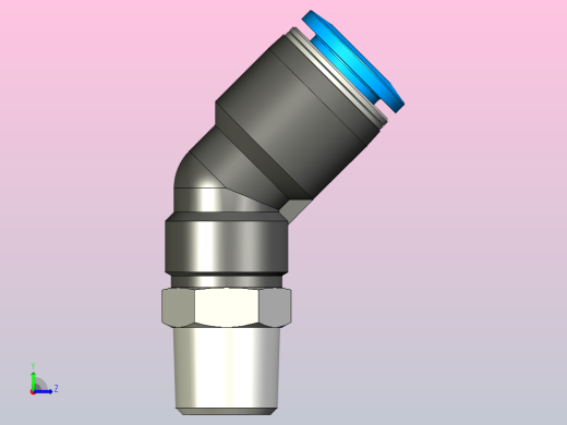 快插接头QSW-1_4-10左视缩略图