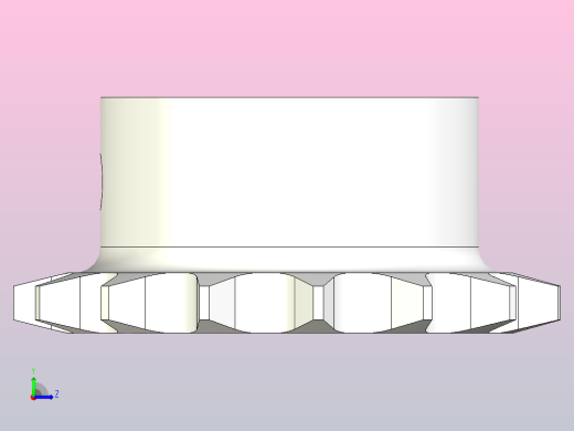 齿轮 (2)左视缩略图