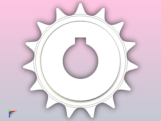 齿轮 (2)俯视缩略图