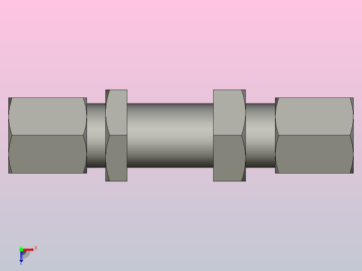 EO标准液压接头舱壁接头SV06ZL71(16)俯视缩略图