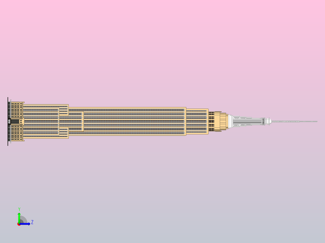 帝国大厦左视图
