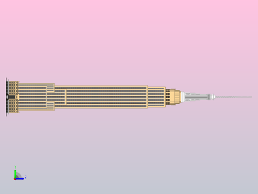 帝国大厦左视缩略图