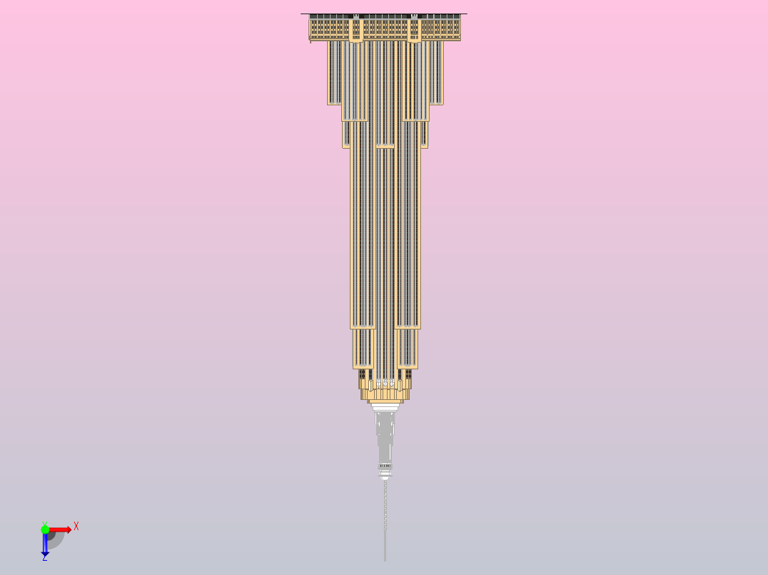 帝国大厦俯视图