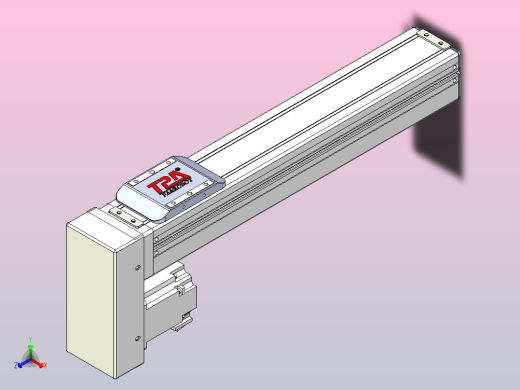 滚珠丝杠直线轴带导轨全封闭TPA-HCR-65S-1610C-L300-MP-Y-P20-N3