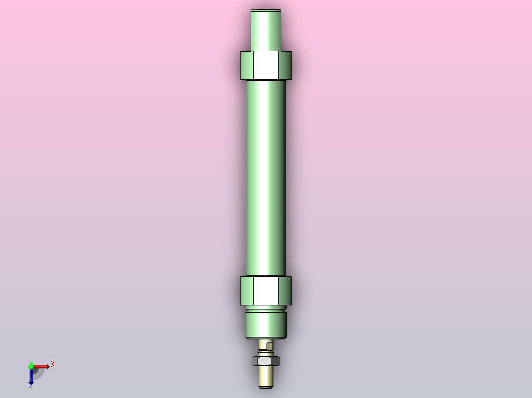 气缸SDA20x75-C-SA2俯视图